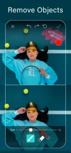 اسکرین‌شات 4 از محیط برنامه YouCam Perfect - Selfie Photo Editor برای اندروید