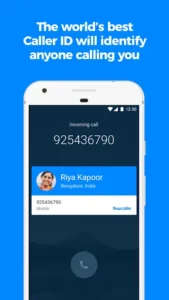 اسکرینشات 1 از محیط برنامه Truecaller: Caller ID, spam blocking & call record برای اندروید