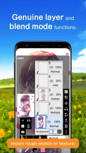 تصویر محیط ibis Paint X v13.1.12 تصویر محیط ibis Paint X v13.1.12