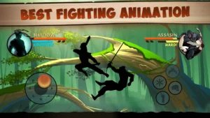 اسکرینشات 2 از محیط برنامه Shadow Fight 2 برای اندروید