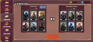 اسکرین‌شات 2 از محیط برنامه Epic Heroes War برای اندروید