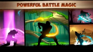 اسکرینشات 3 از محیط برنامه Shadow Fight 2 برای اندروید