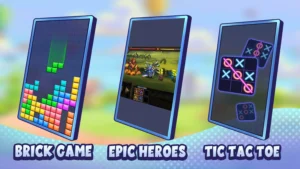 اسکرین‌شات 3 از محیط برنامه Epic Heroes War برای اندروید