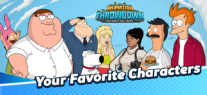 بخش نبردهای آنلاین آرنا Animation Throwdown اندروید
