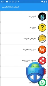 صفحه اصلی اموزش اعداد انگلیسی