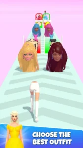 اسکرینشات 1 از محیط برنامه Build A Queen برای اندروید