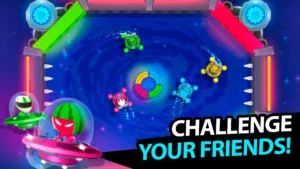 اسکرین‌شات 4 از محیط برنامه Stickman Party 234 MiniGames برای اندروید