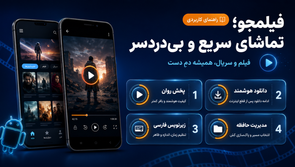دانلود نرم افزار رایگان فیلم سریال فیلمجو دانلود نرم افزار رایگان فیلم سریال فیلمجو