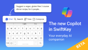 استفاده از هوش مصنوعی بینگ در کیبورد SwiftKey