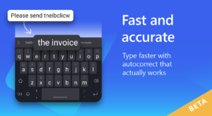 اسکرین‌شات 5 از SwiftKey Beta برای اندروید