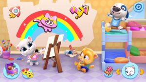اسکرینشات 5 از My Talking Tom Friends برای اندروید