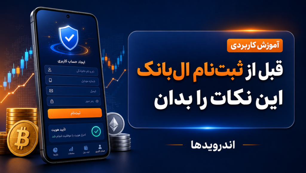 ثبت نام در صرافی ال بانک | قبل از شروع چه چیزهایی مهم است؟ ثبت نام در صرافی ال بانک | قبل از شروع چه چیزهایی مهم است؟