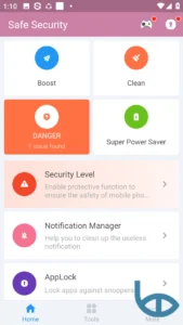 صفحه اصلی Safe Security