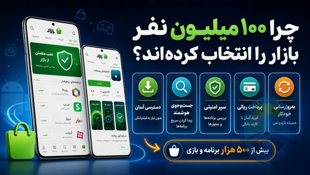 ۱۰۰ میلیون نفر از بازار استفاده می‌کنن؛ دلیلشون چیه؟