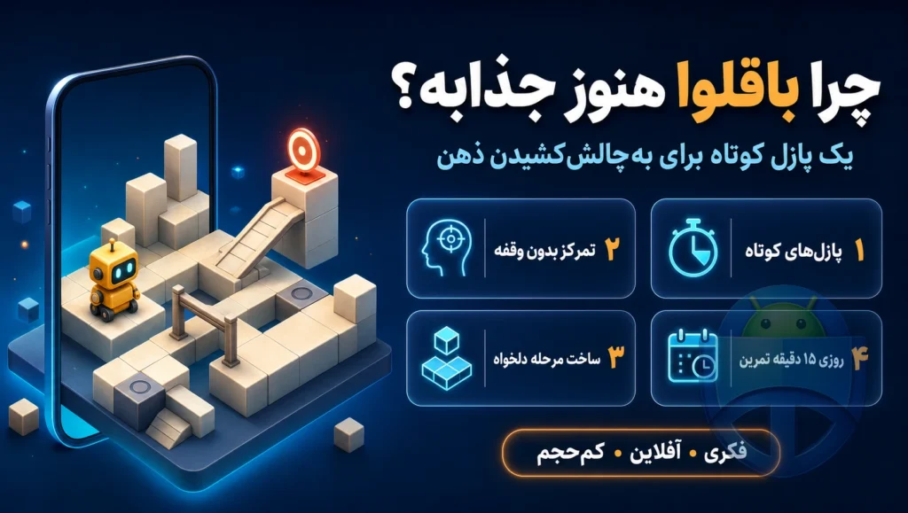 بازی که مغزتو ۱۰ سال جوونتر میکنه! چرا هنوز معتاد باقلوا میشیم؟ بازی که مغزتو ۱۰ سال جوونتر میکنه! چرا هنوز معتاد باقلوا میشیم؟