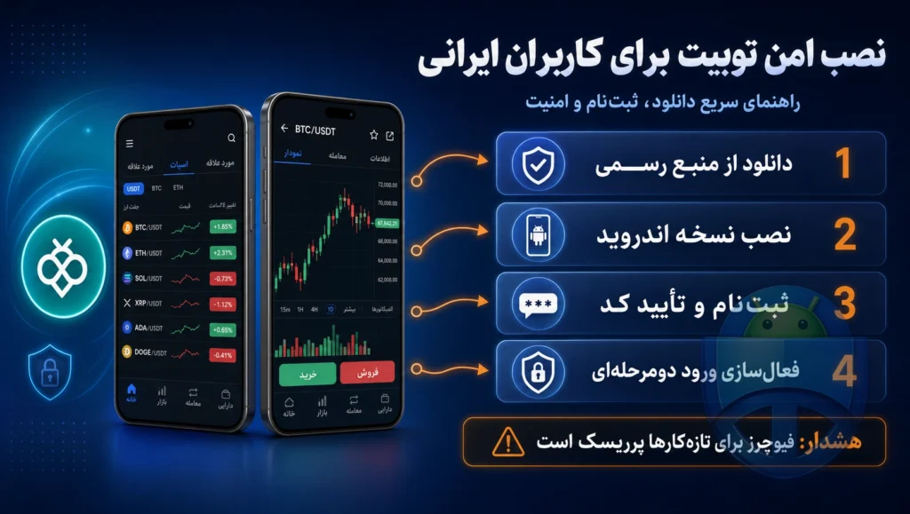 دانلود اپلیکیشن توبیت؛ راهنمای نصب و نکاتی برای کاربران ایرانی
