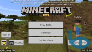 تصویر محیط Minecraft v1.26.31.1 تصویر محیط Minecraft v1.26.31.1