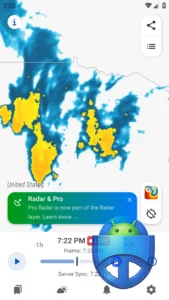 صفحه اصلی RainViewer