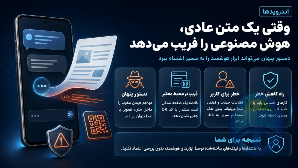حمله Prompt Injection چیست و چرا برای برندها خطر دارد؟