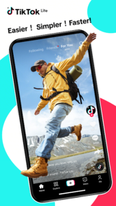 اسکرینشات 3 از محیط دانلود TikTok Lite – Faster TikTok برای اندروید برای اندروید
