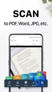 اسکرین‌شات 3 از محیط برنامه CamScanner برای اندروید