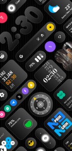دانلود ابزارک Glass Widgets اندروید