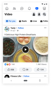 اسکرینشات 5 از محیط دانلود Facebook Lite برای اندروید برای اندروید