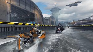 محیط مسابقات آبی دانلود Riptide GP برای اندروید ۴.۱