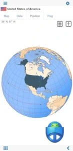 World atlas & map MxGeo