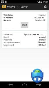 WiFi Pro FTP Server