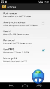WiFi Pro FTP Server