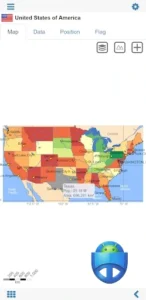 World atlas & map MxGeo