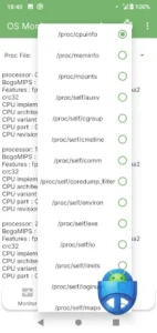OS Monitor: Tasks Monitor