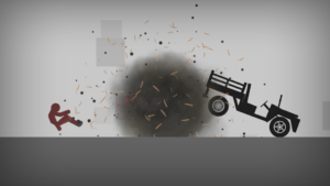 گیم‌پلی Stickman Dismounting اندروید