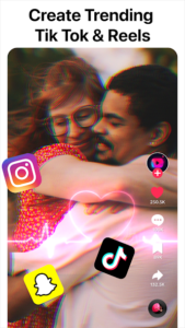 افکت گلیچ VideoCook اندروید
