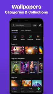 تنظیم زنگ تماس در Zedge اندروید