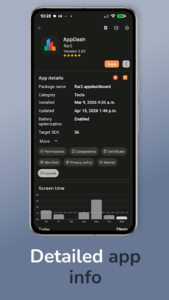 تحلیل دسترسی ها در AppDash اندروید