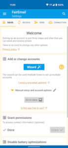 مدیریت ایمیل با FairEmail Pro در اندروید