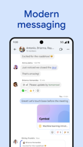 آموزش مدیریت اعلان های Google Chat اندروید