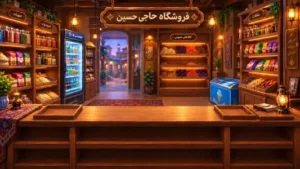 اسکرینشات 3 از شبیه ساز بقالی حاج حسین برای اندروید