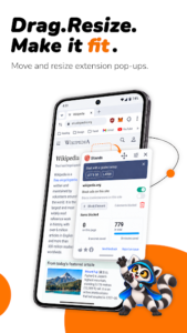 اسکرینشات 5 از Lemur Browser برای اندروید