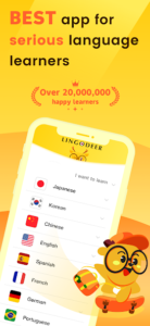 تمرین گرامر LingoDeer در اندروید