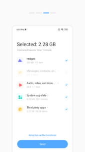 اسکرینشات 5 از Mi Mover برای اندروید