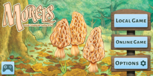 محیط جنگل و کارتهای بازی Morels