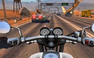 آموزش سبقت در بازی Moto Rider GO اندروید