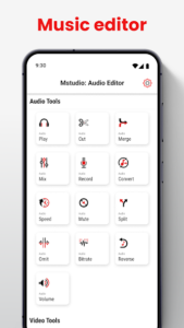 آموزش تبدیل فرمت صوتی در Mstudio اندروید