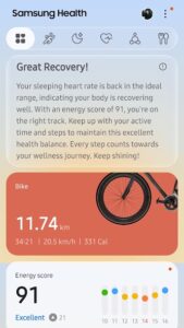 ثبت خواب با Samsung Health اندروید