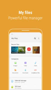 مدیریت پوشهها با Samsung My Files اندروید