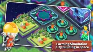 نمای کلی پایگاه در گیم پلی scifarm