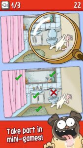 محیط آفلاین بازی Simon's Cat در اندروید
